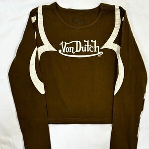 Von Dutch Baby Tee - Olive